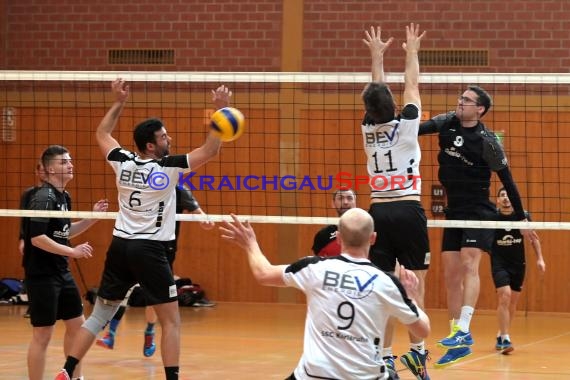 Volleyball Herren VB-Liga Sinsheim/Helmstadt vs SSC Karlsruhe III 01.03.2020 (© Siegfried)